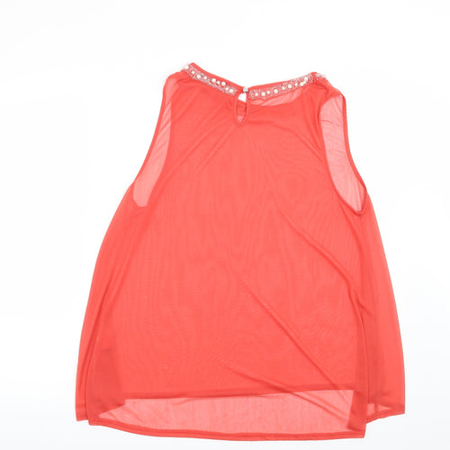 Atmosphere Womens Orange   Basic Blouse Size 16