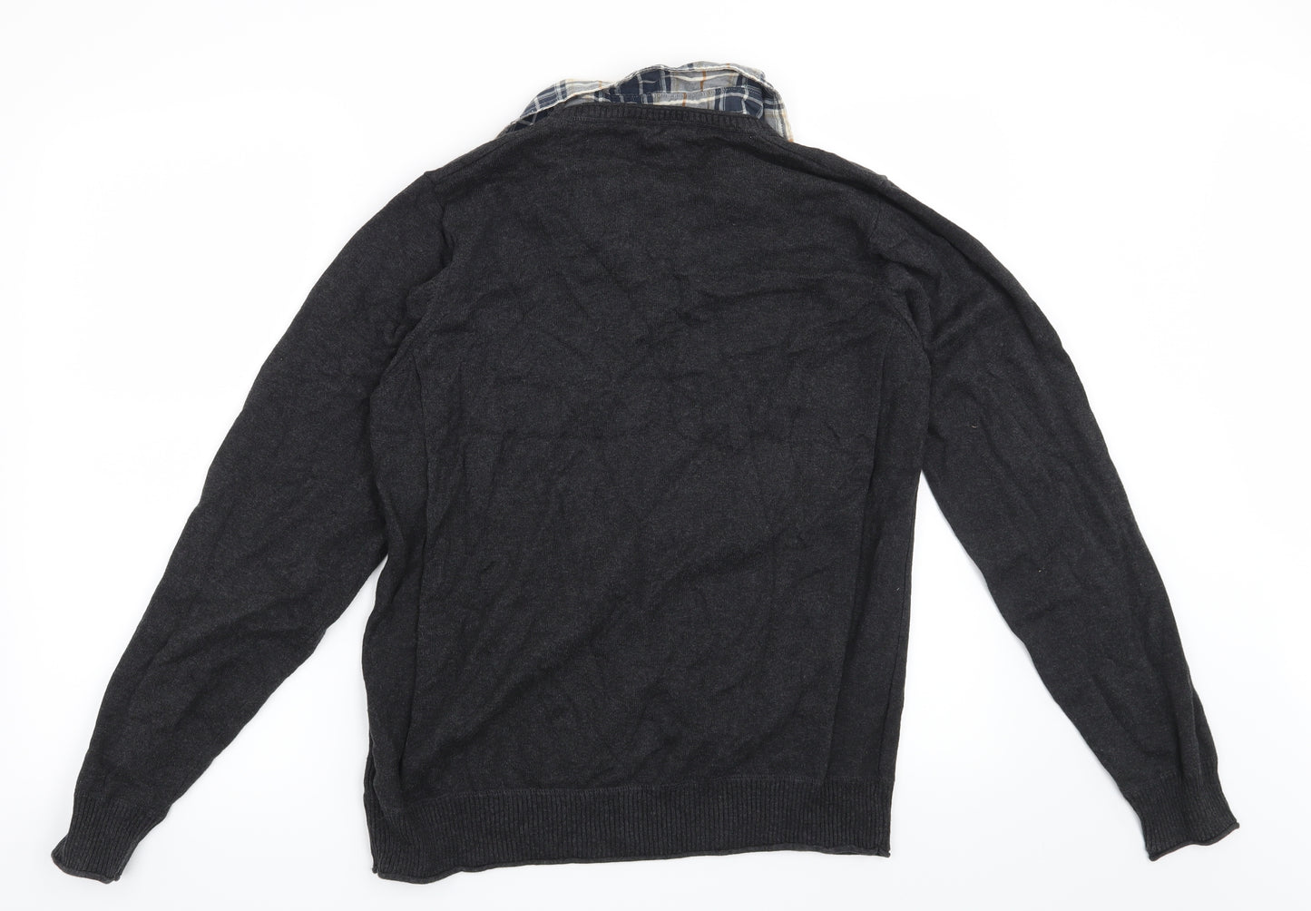 North Coast Mens Grey   Pullover Jumper Size M