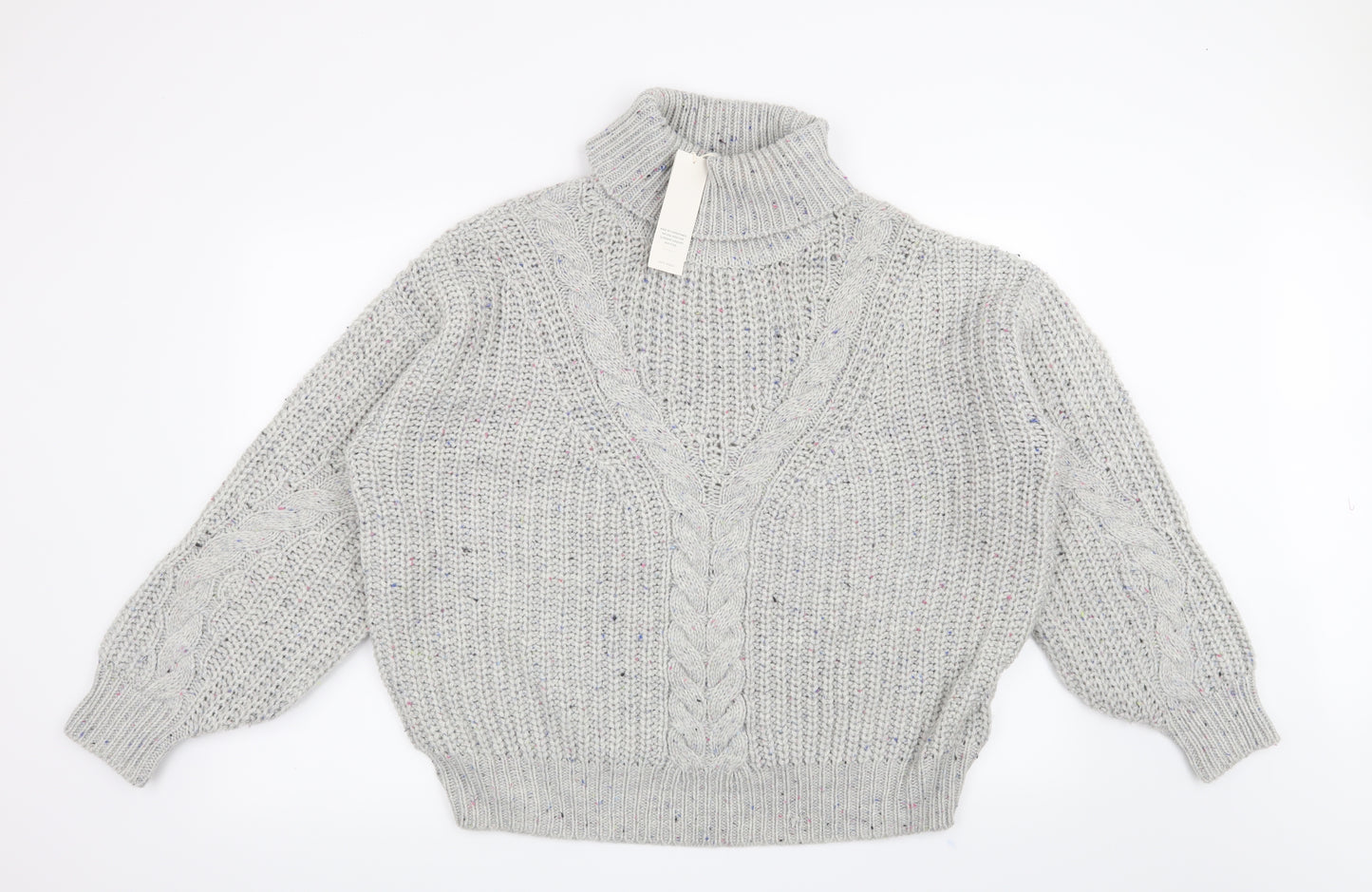 Per Una Womens Grey   Pullover Jumper Size XL