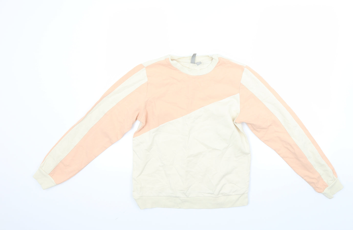 ASOS Womens White   Pullover Sweatshirt Size 6