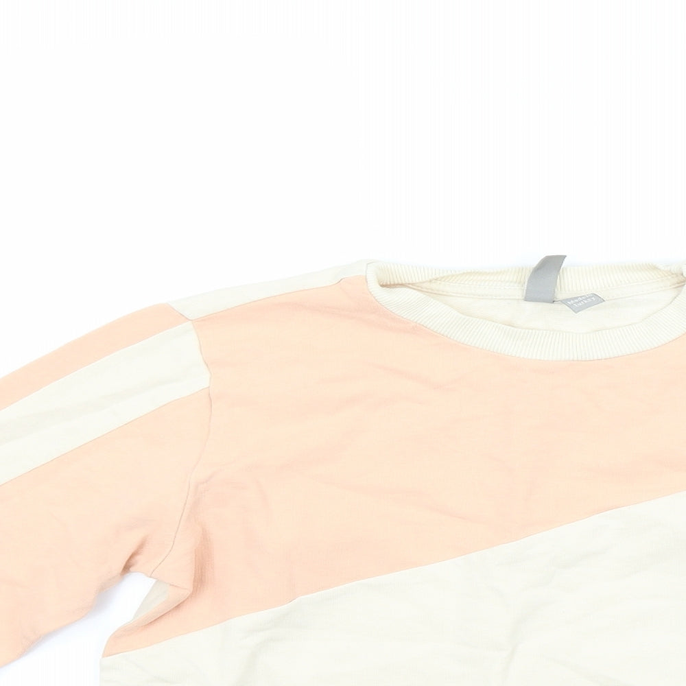 ASOS Womens White   Pullover Sweatshirt Size 6