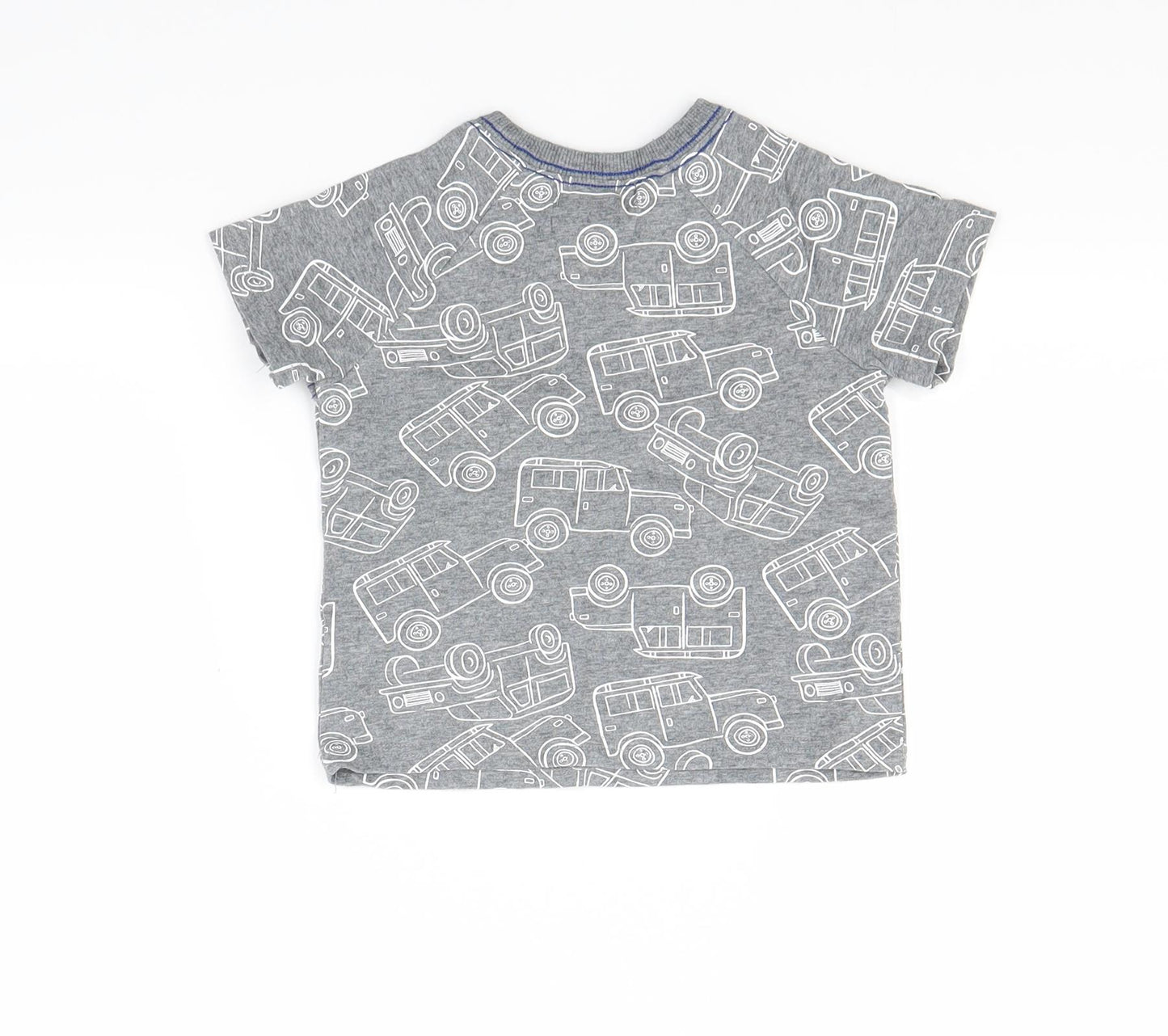 Jarvis Archer Boys Grey   Basic T-Shirt Size 12-18 Months