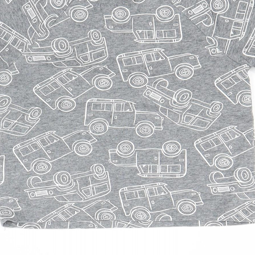 Jarvis Archer Boys Grey   Basic T-Shirt Size 12-18 Months