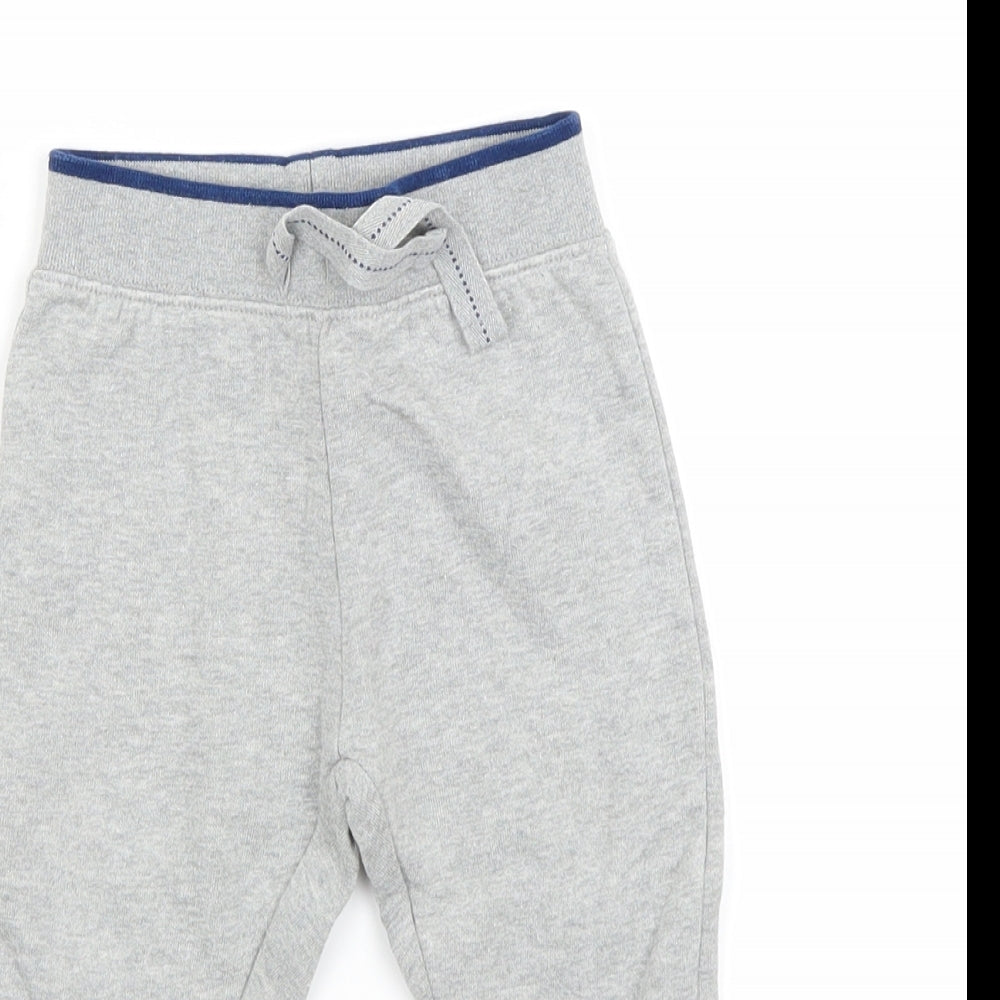 Mini Boden Boys Grey   Jogger Trousers Size 12-18 Months