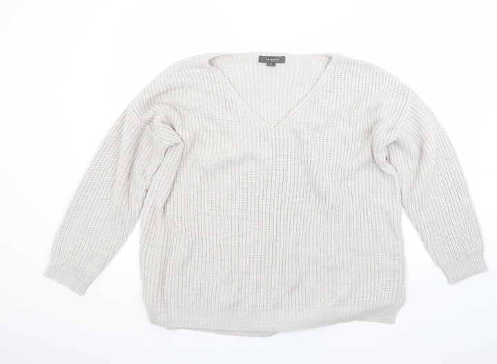 Primark Womens Beige Pullover Jumper Size 18