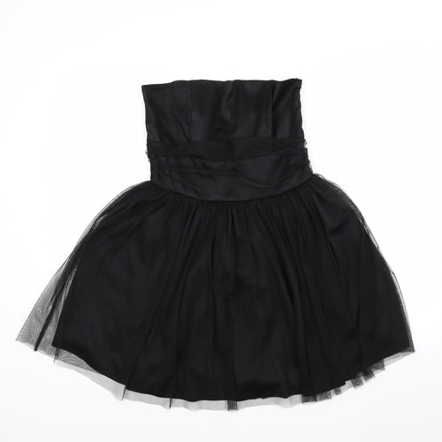 Glamorous Womens Black   Fit & Flare  Size 10