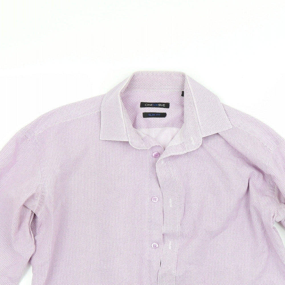 Onesixfive Mens Pink    Dress Shirt Size 15