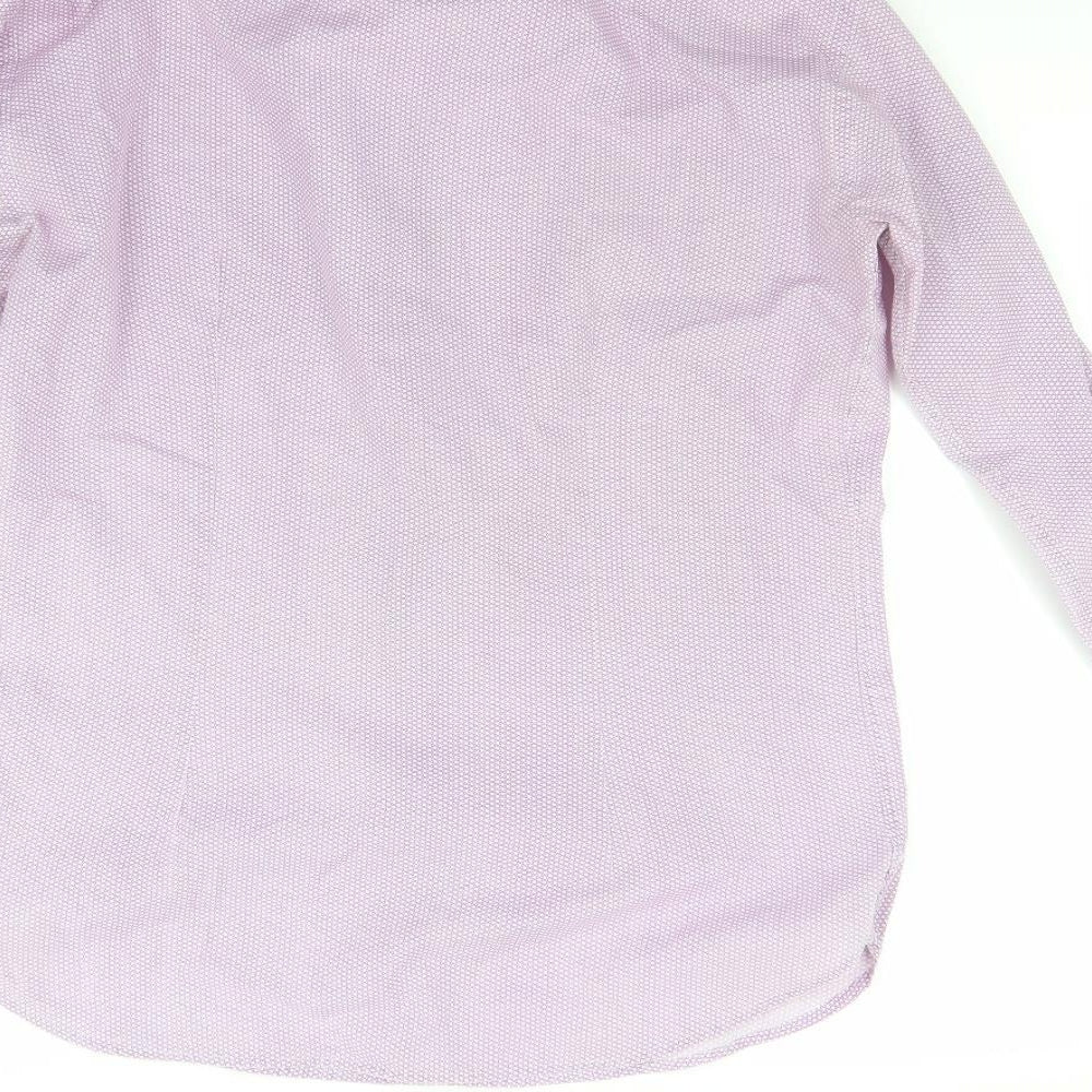 Onesixfive Mens Pink    Dress Shirt Size 15