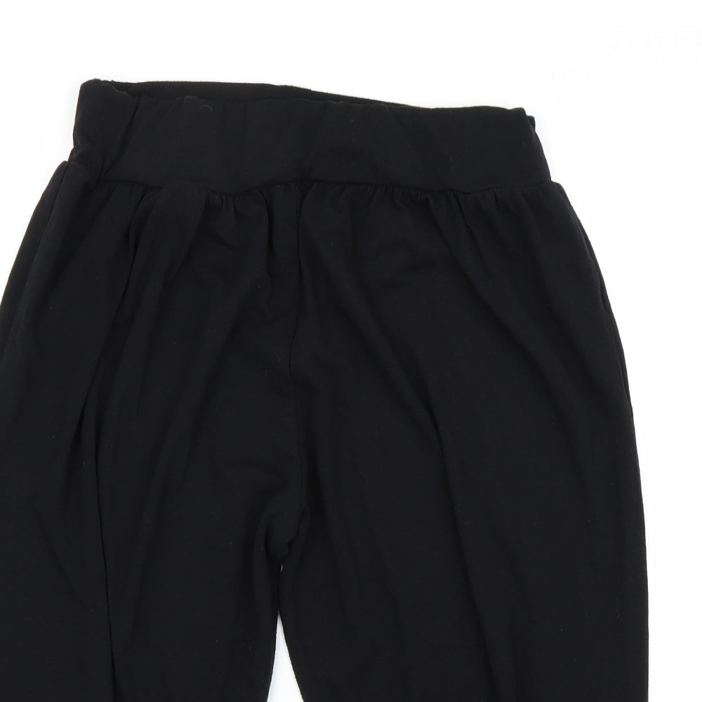 bejealous Womens Black   Pedal Pusher Trousers Size 16 L20 in