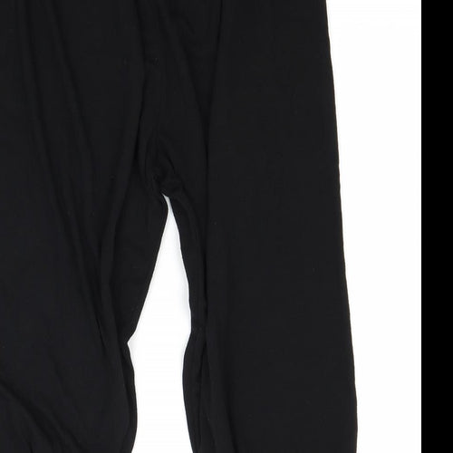 bejealous Womens Black   Pedal Pusher Trousers Size 16 L20 in