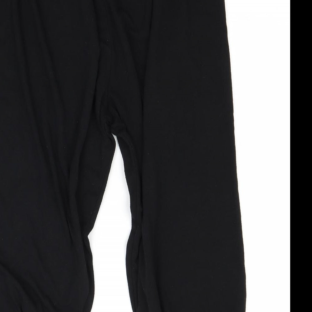 bejealous Womens Black   Pedal Pusher Trousers Size 16 L20 in