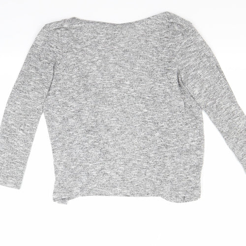 Young Dimension Girls Grey   Cardigan Jumper Size 7-8 Years