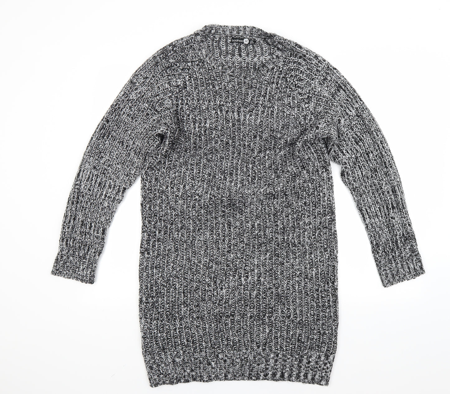 Boohoo Womens Grey   Jumper Dress  Size 14