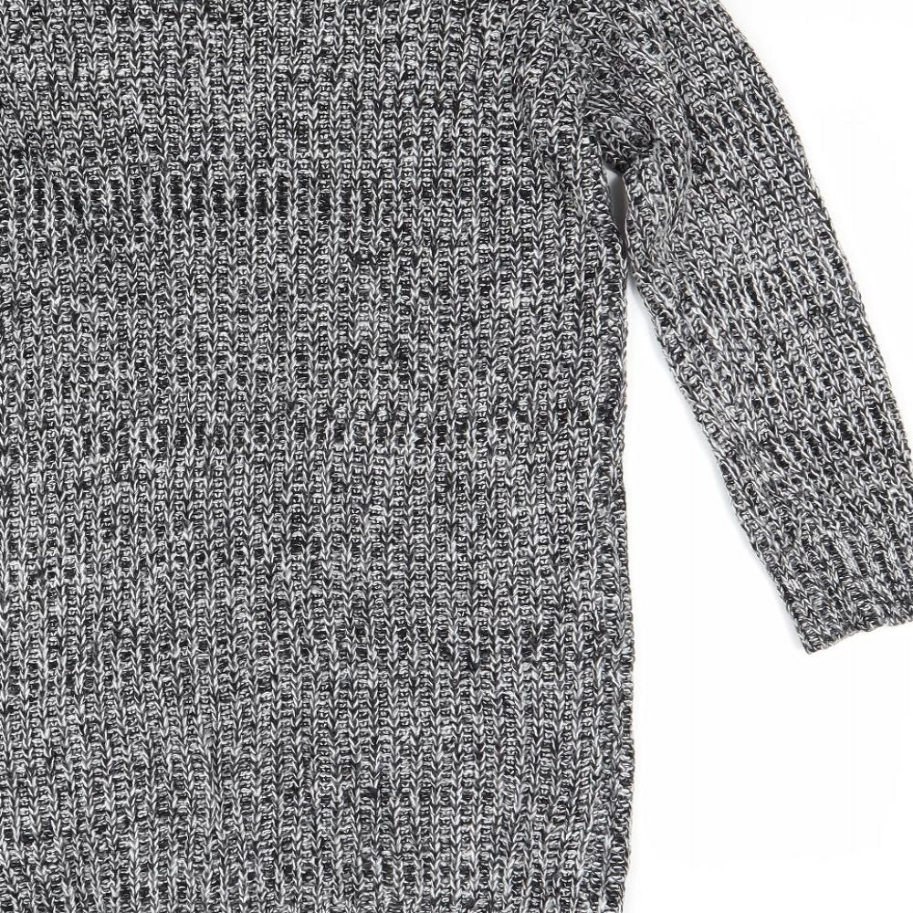 Boohoo Womens Grey   Jumper Dress  Size 14