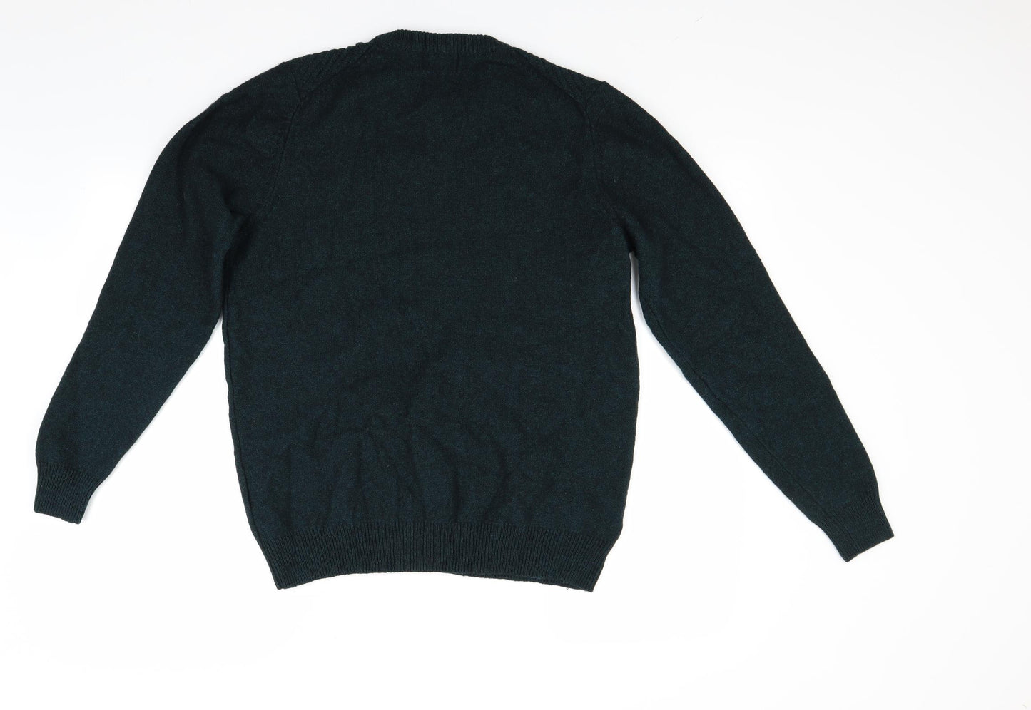 Marks and Spencer Womens Green   Henley Jumper Size M