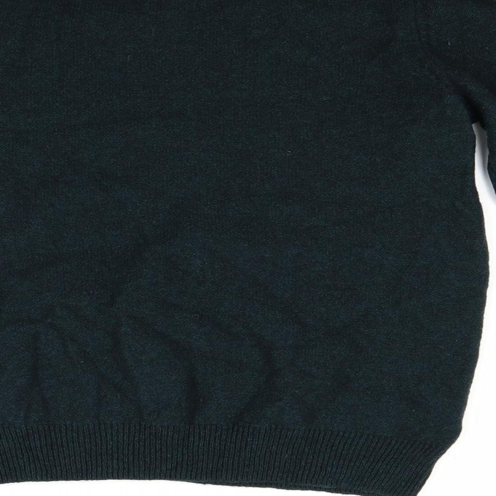Marks and Spencer Womens Green   Henley Jumper Size M