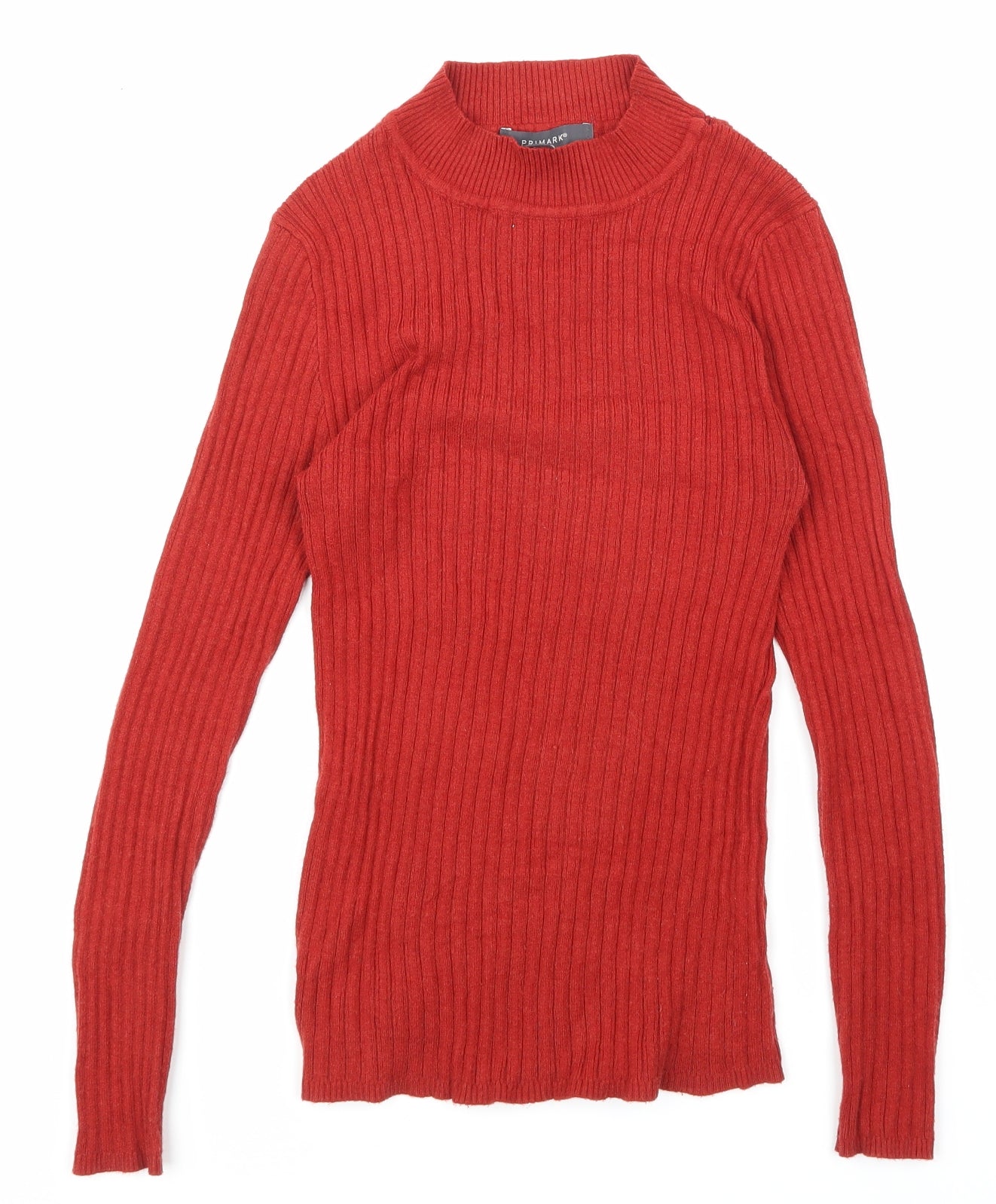 Primark Womens Red   Basic T-Shirt Size S