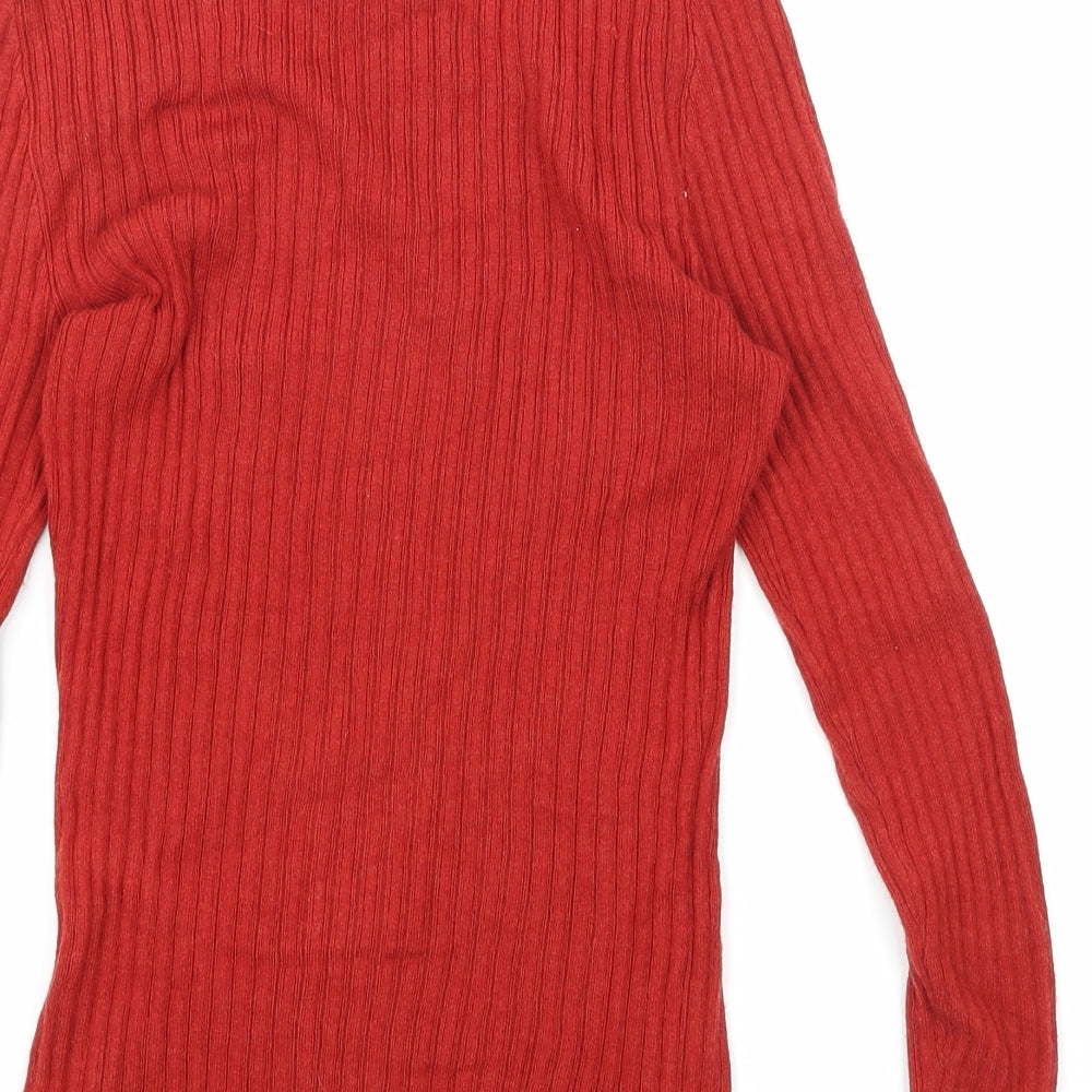 Primark Womens Red   Basic T-Shirt Size S