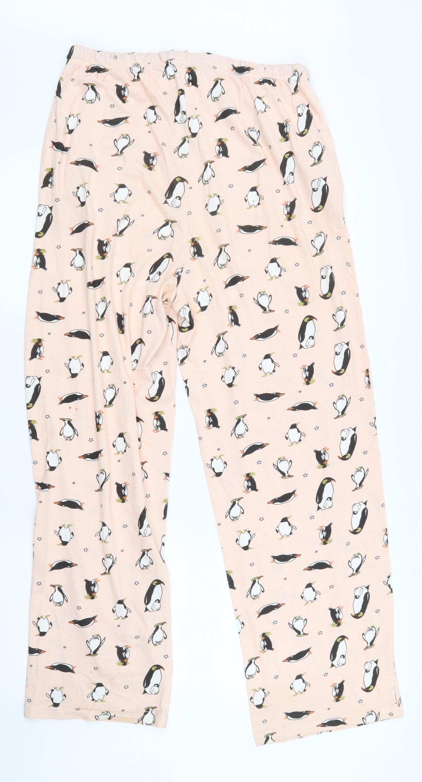SheIn Womens Pink Animal Print   Pyjama Pants Size S