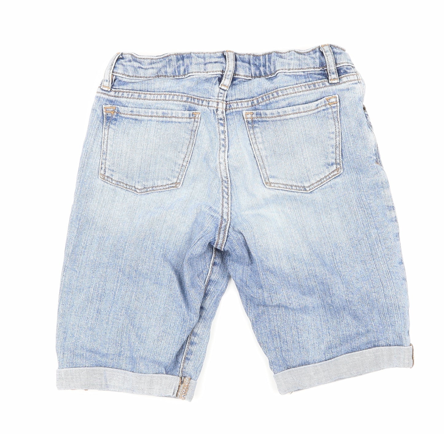 Gap Boys Black  Denim Cargo Shorts Size 10 Years