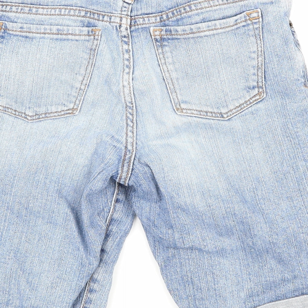 Gap Boys Black  Denim Cargo Shorts Size 10 Years