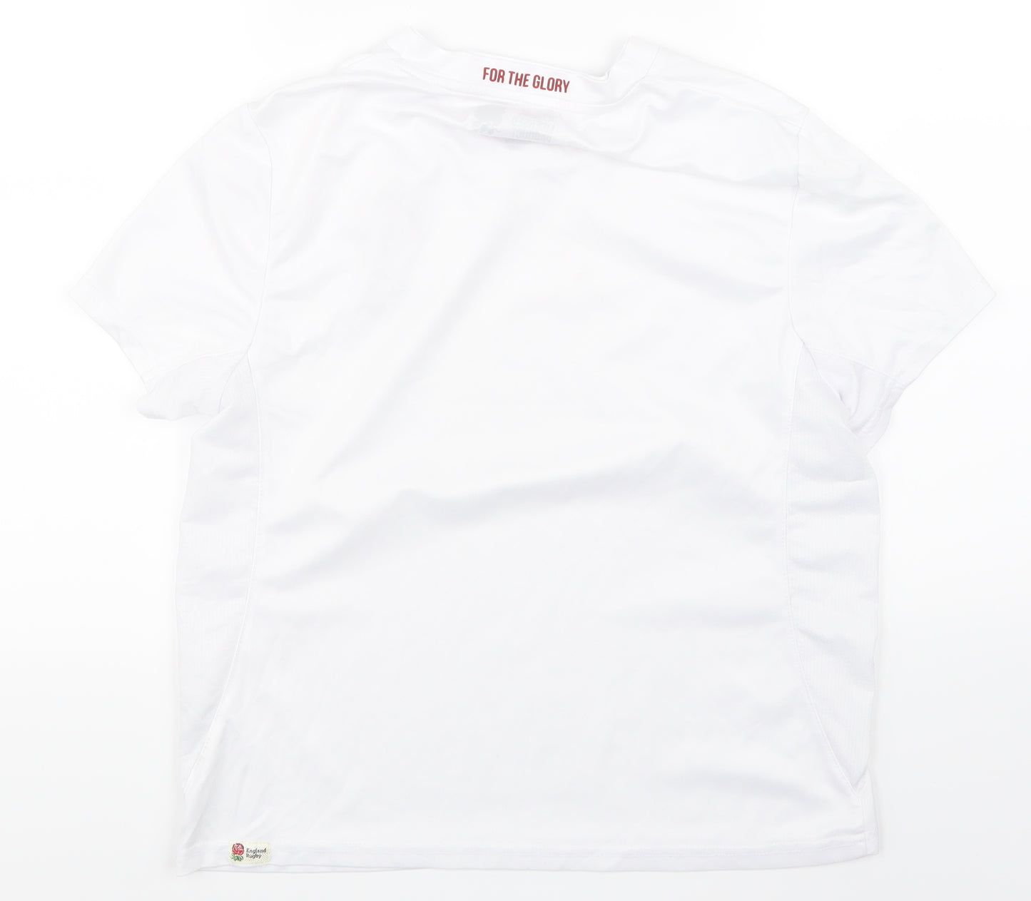 England Rugby Boys White   Pullover T-Shirt Size 13 Years