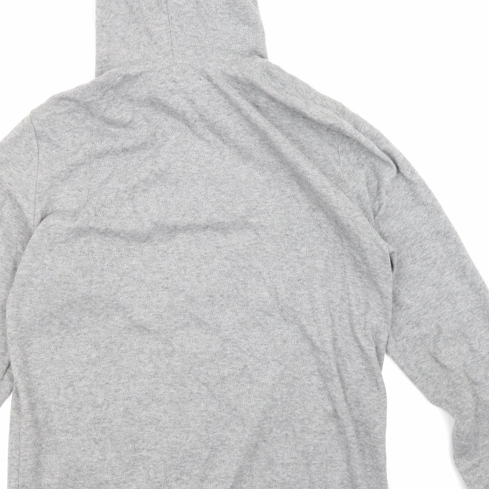 AllSaints Mens Grey   Full Zip Hoodie Size L