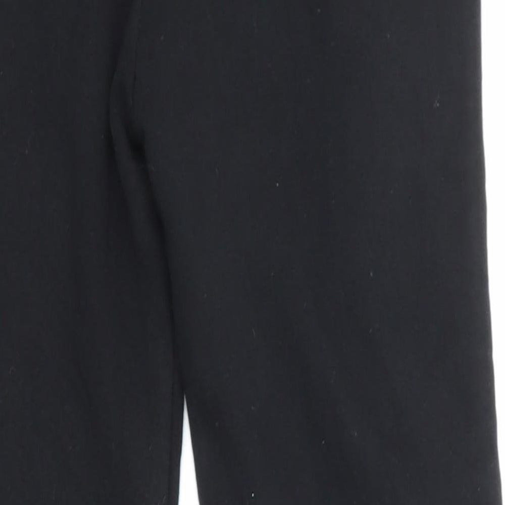 Pineapple Girls Black   Jogger Trousers Size 9-10 Years