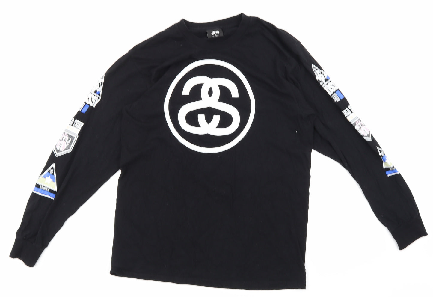 Stussy Mens Black    T-Shirt Size M