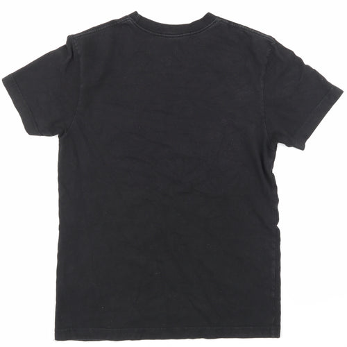 alfie Mens Black    T-Shirt Size M