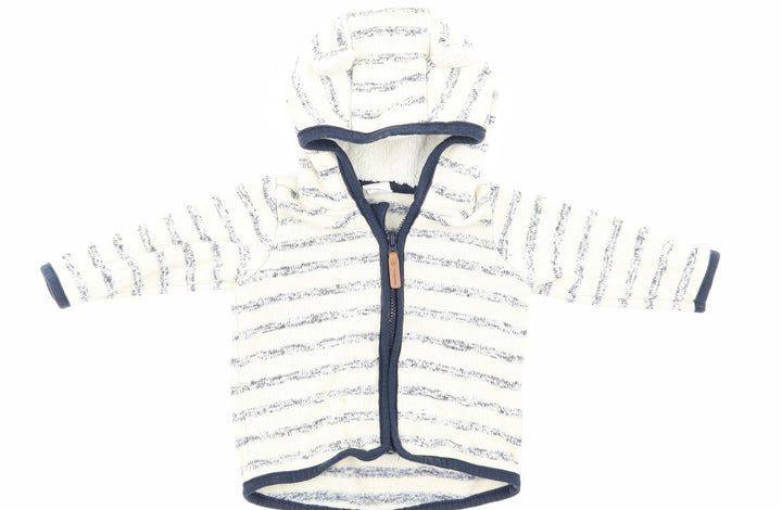 H&M   Beige Striped  Jacket  Size 0-3 Months