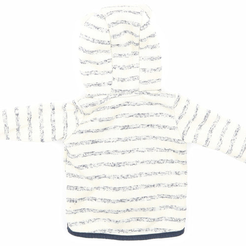 H&M   Beige Striped  Jacket  Size 0-3 Months