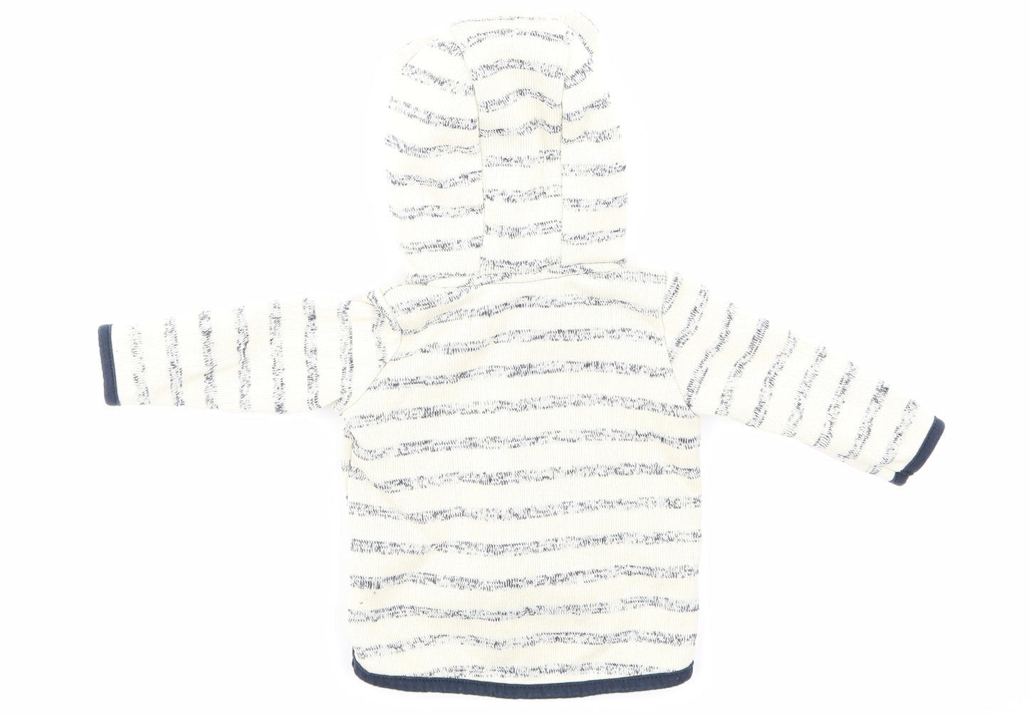 H&M   Beige Striped  Jacket  Size 0-3 Months