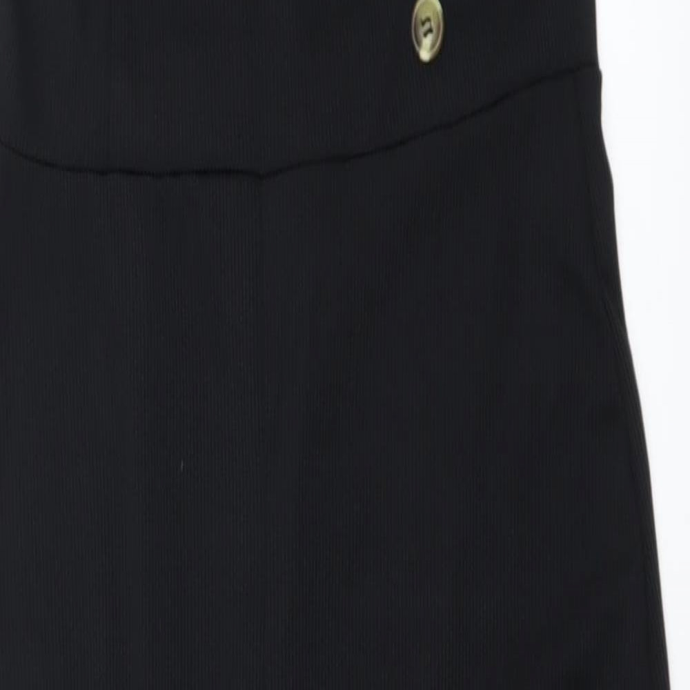 Boohoo Womens Black   Jumpsuit One-Piece Size 14