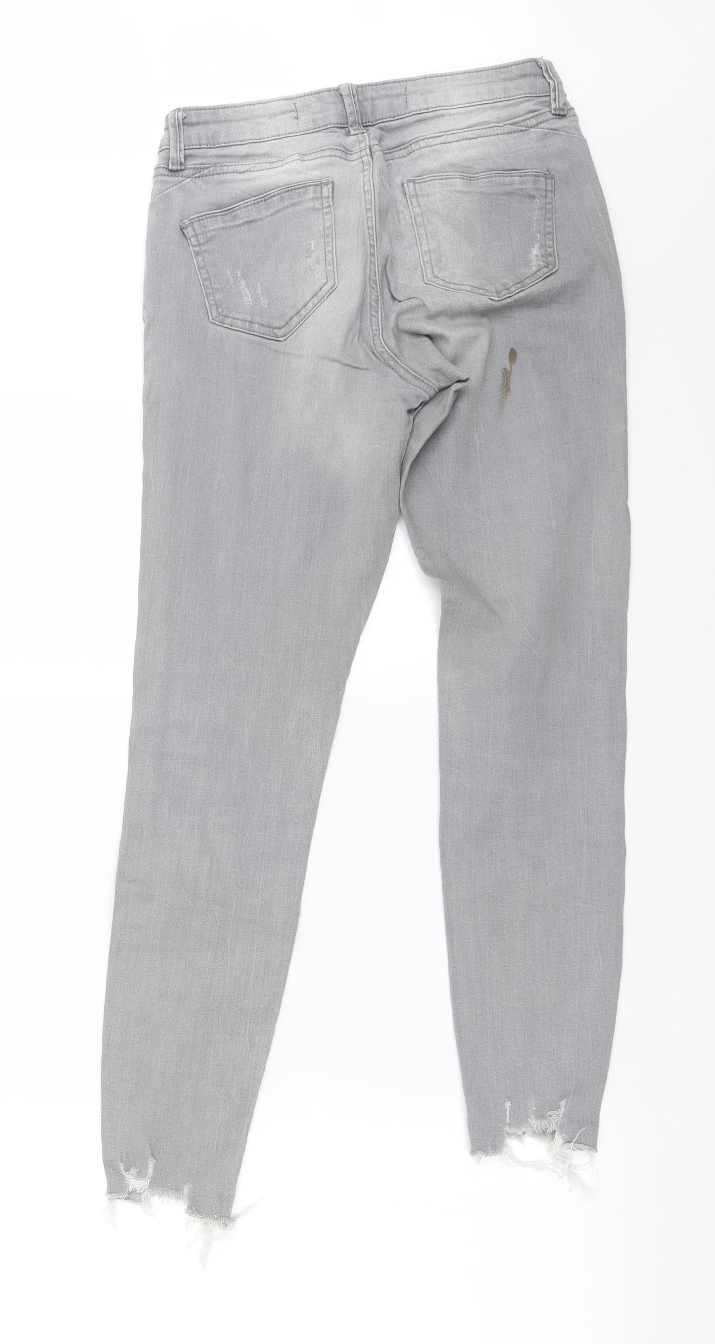 denim co Womens Grey   Mom Jeans Size 8 L25 in