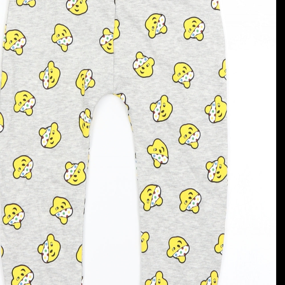 George Boys Grey   Sweatpants Trousers Size 3-4 Years