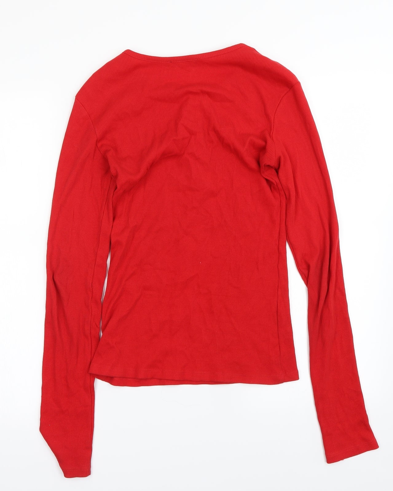 Zara Womens Red   Basic T-Shirt Size S