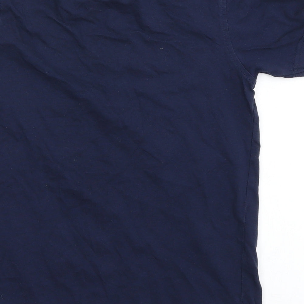 George Boys Blue   Basic T-Shirt Size 9-10 Years