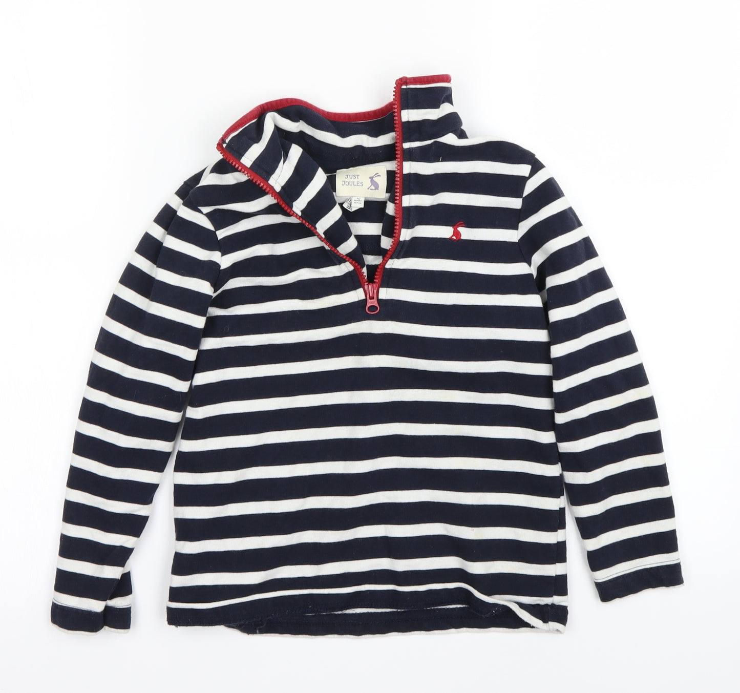 just jules Boys Black   Henley Jumper Size 7 Years