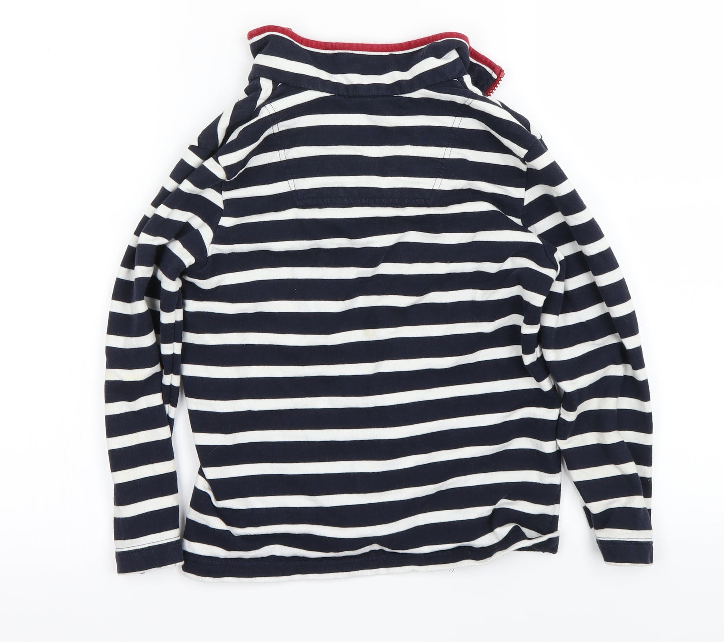 just jules Boys Black   Henley Jumper Size 7 Years