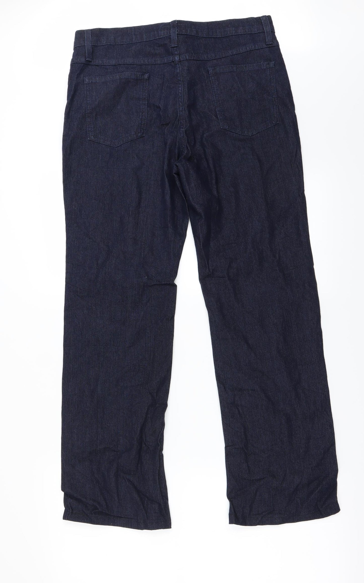 Per Una Womens Blue   Straight Jeans Size 12 L26 in