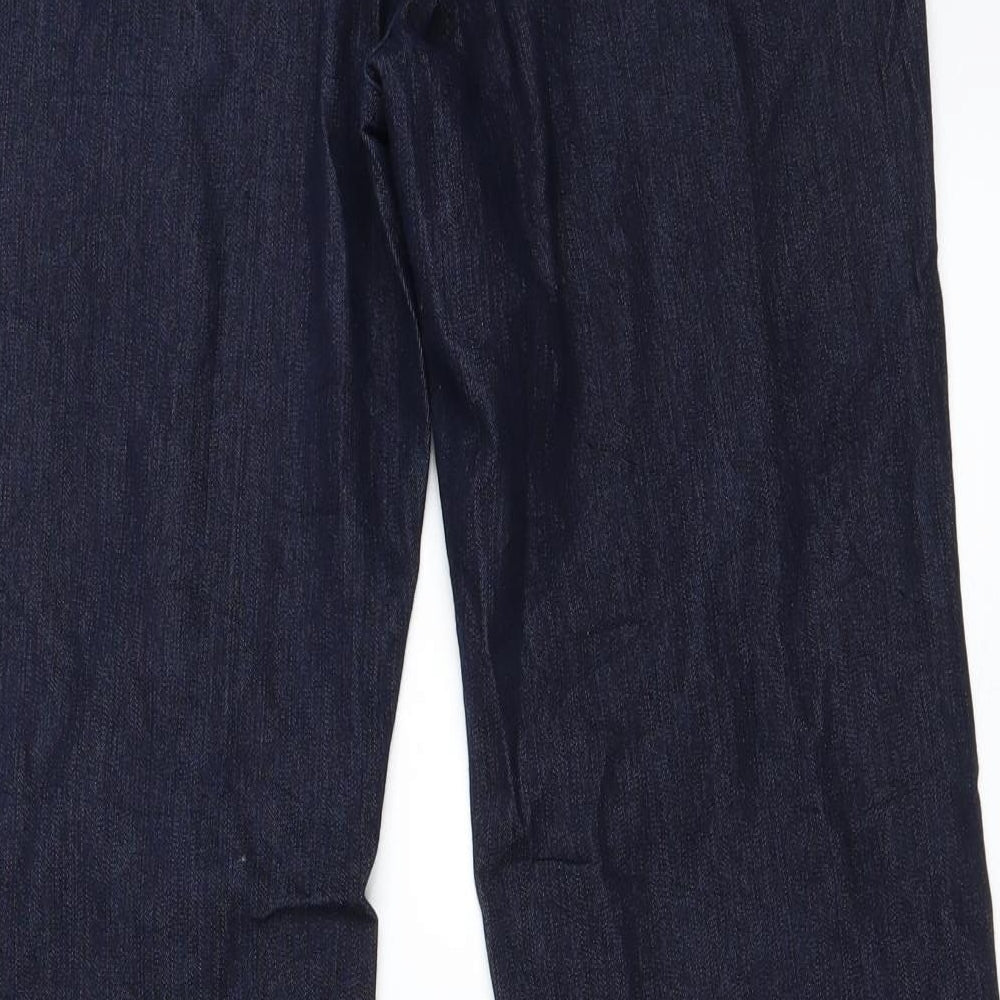 Per Una Womens Blue   Straight Jeans Size 12 L26 in
