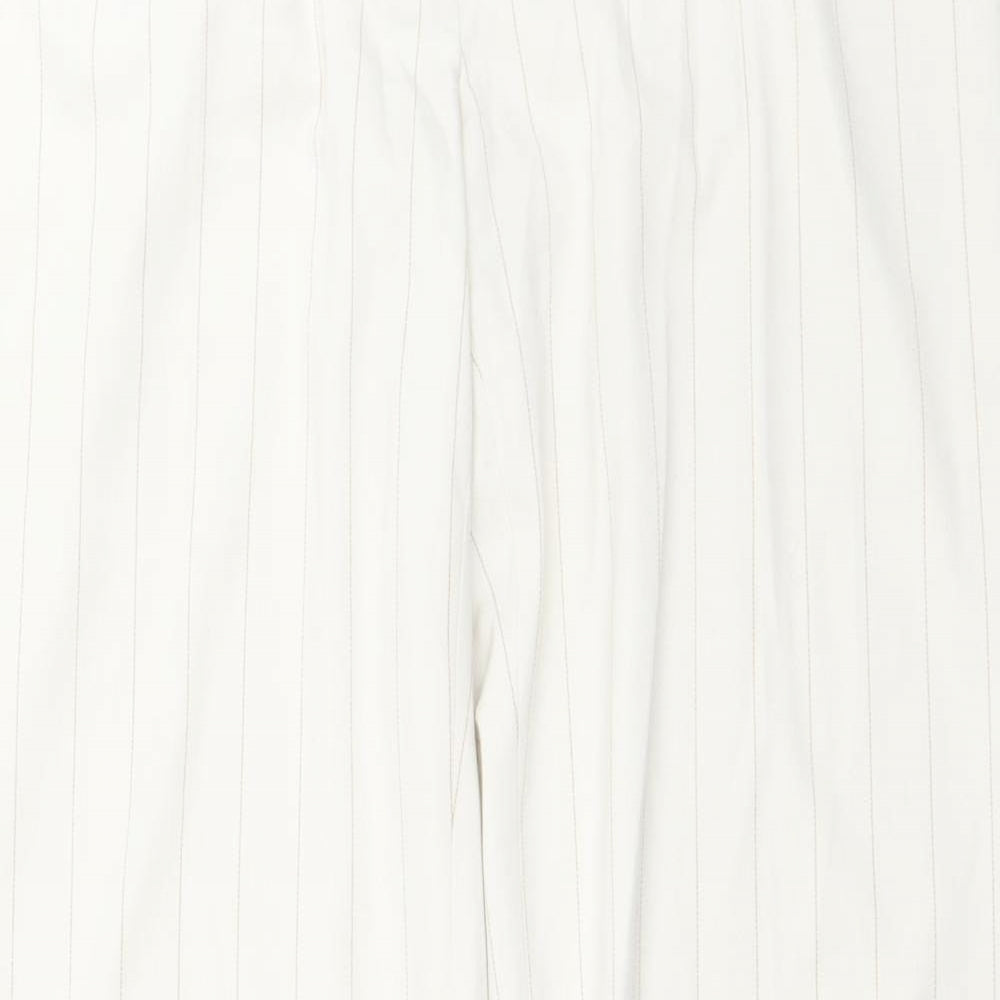 H&M Womens Ivory   Trousers  Size 16 L26 in