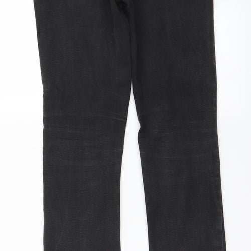 denim co Womens Black   Straight Jeans Size 8 L29 in