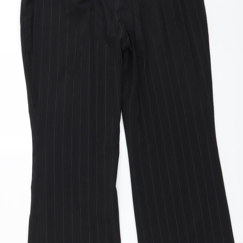 Marks and Spencer Womens Black   Trousers  Size 12 L26 in