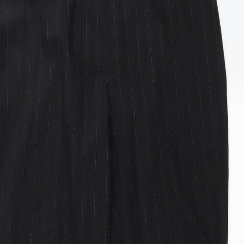 Marks and Spencer Womens Black   Trousers  Size 12 L26 in