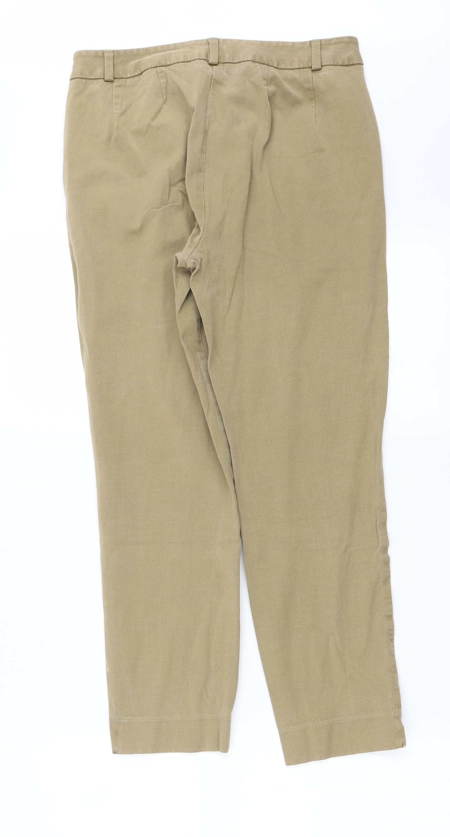 Marks and Spencer Womens Beige   Tapered Jeans Size 10 L21 in
