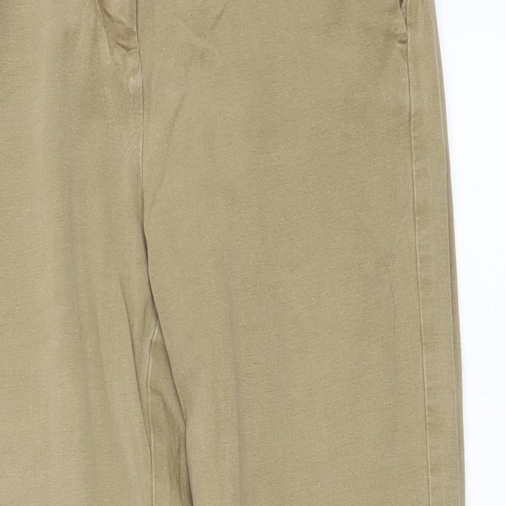 Marks and Spencer Womens Beige   Tapered Jeans Size 10 L21 in