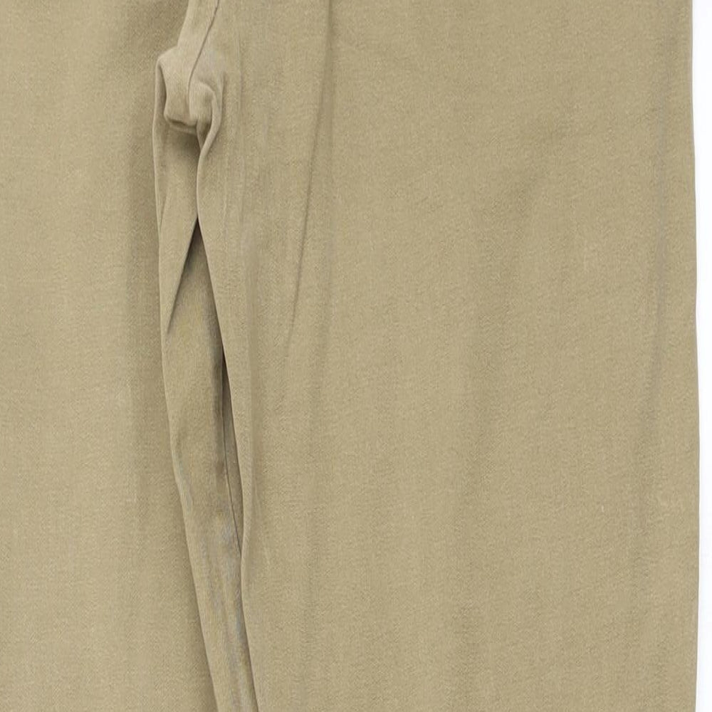 Marks and Spencer Womens Beige   Tapered Jeans Size 10 L21 in