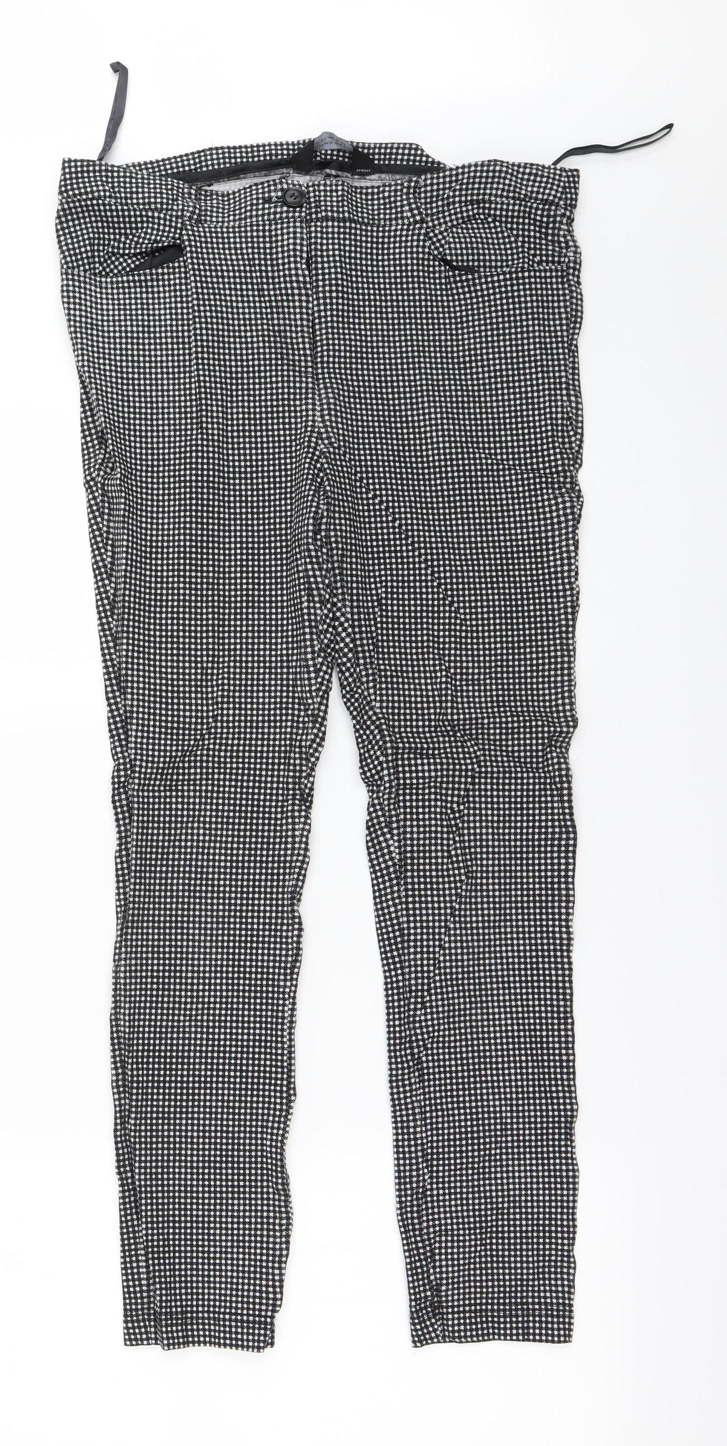 Dorothy Perkins Womens Grey   Trousers  Size 14 L26 in